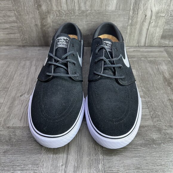 Nike SB Zoom Janoski OG+ Men's size 12 Black Suede Skate Shoes FD6757-001 - Picture 3 of 8
